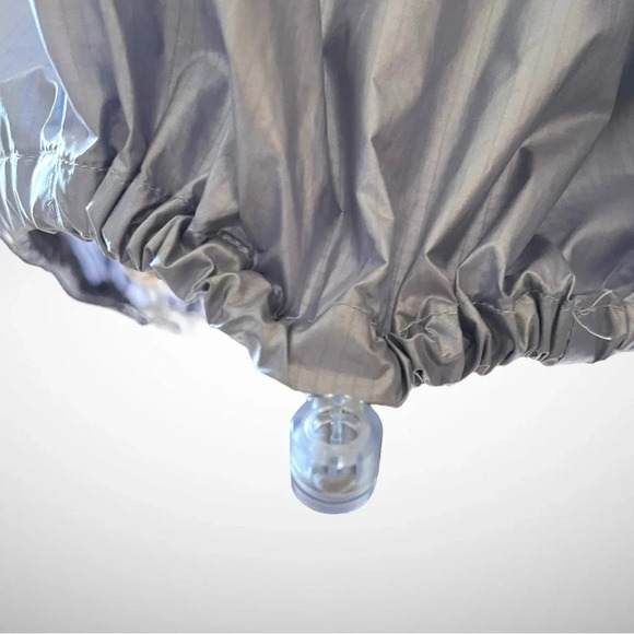 UNDER ARMOUR Silver Half Zip Woven Anorak Jacket‎ | Medium | EUC - Picture 5 of 12